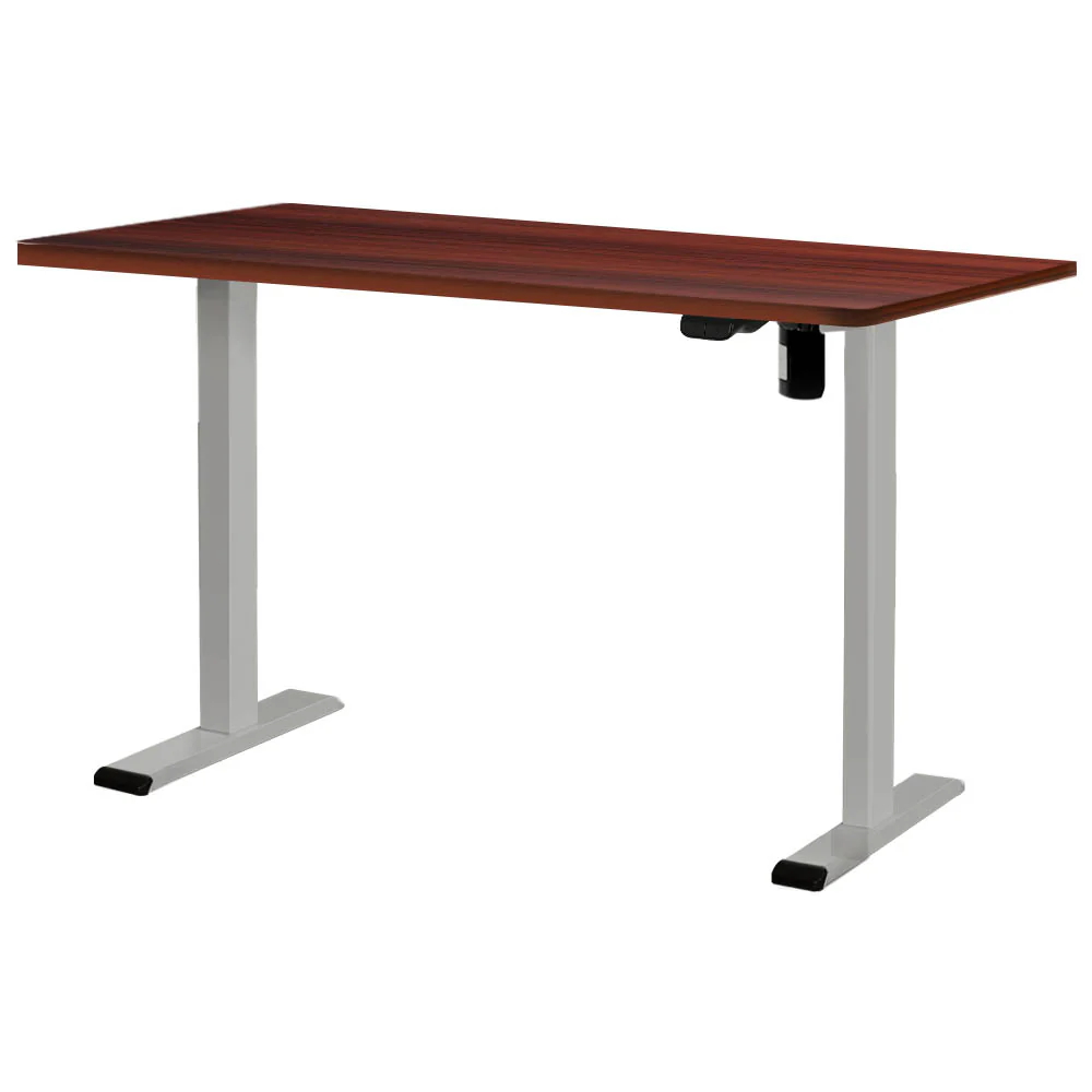 Artiss Standing Desk Motorised 140CM Walnut - Image 7