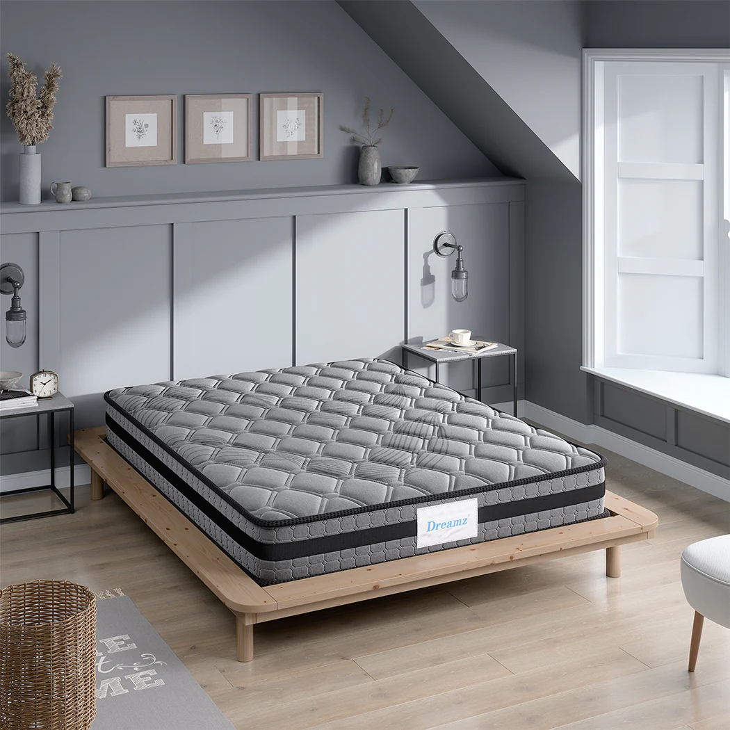 Dreamz Spring Mattress Bed Pocket Egg King Single - Image 7