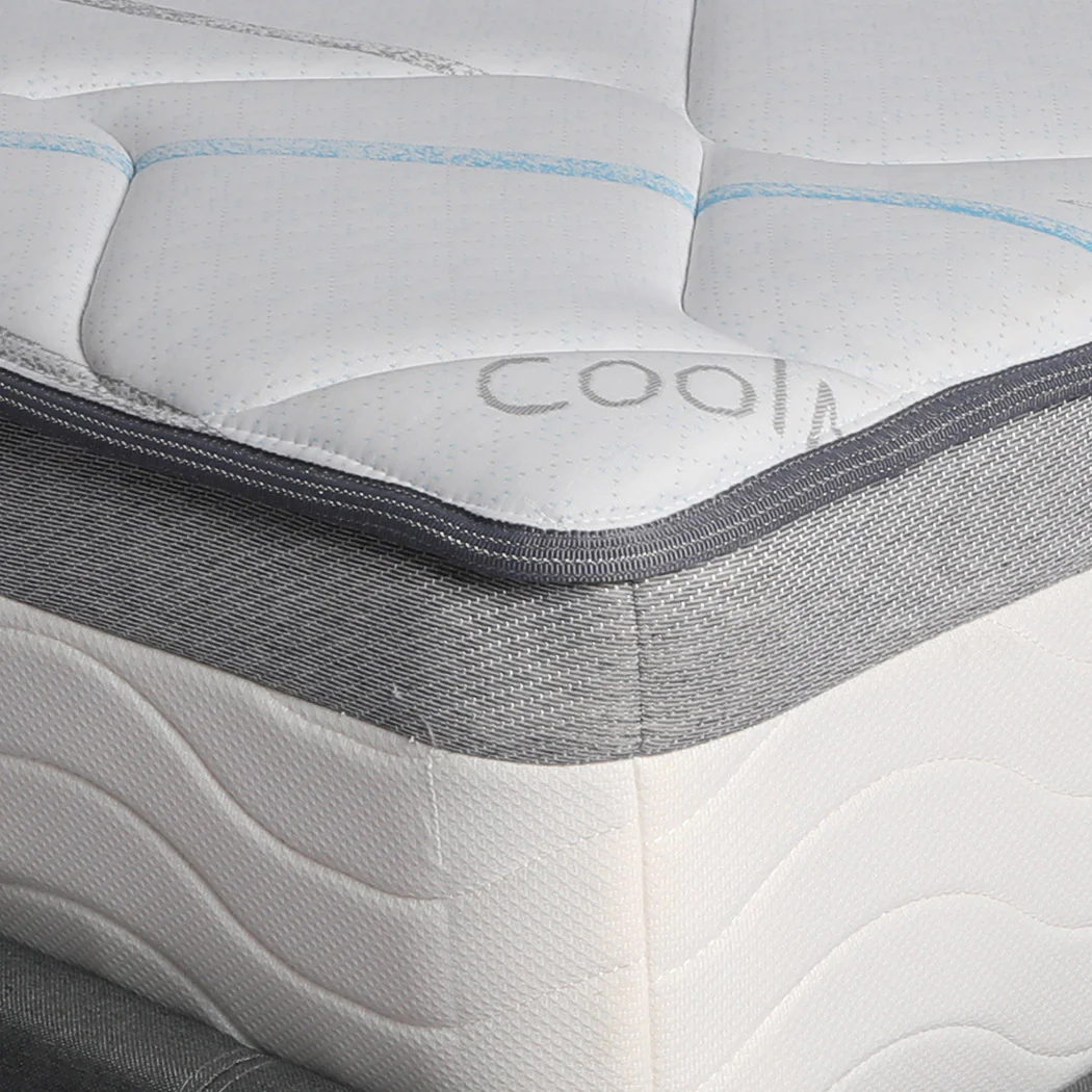 Dreamz Spring Mattress Bed Pocket Tight King Single - Image 4