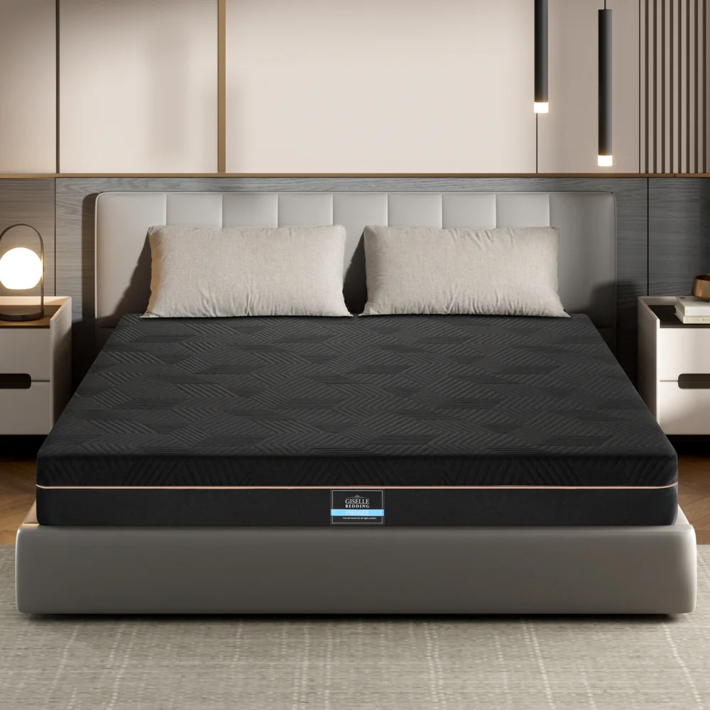 Giselle 18cm Memory Foam Mattress Green Tea Foam Cool Gel Foam Mattresses Double - Image 7