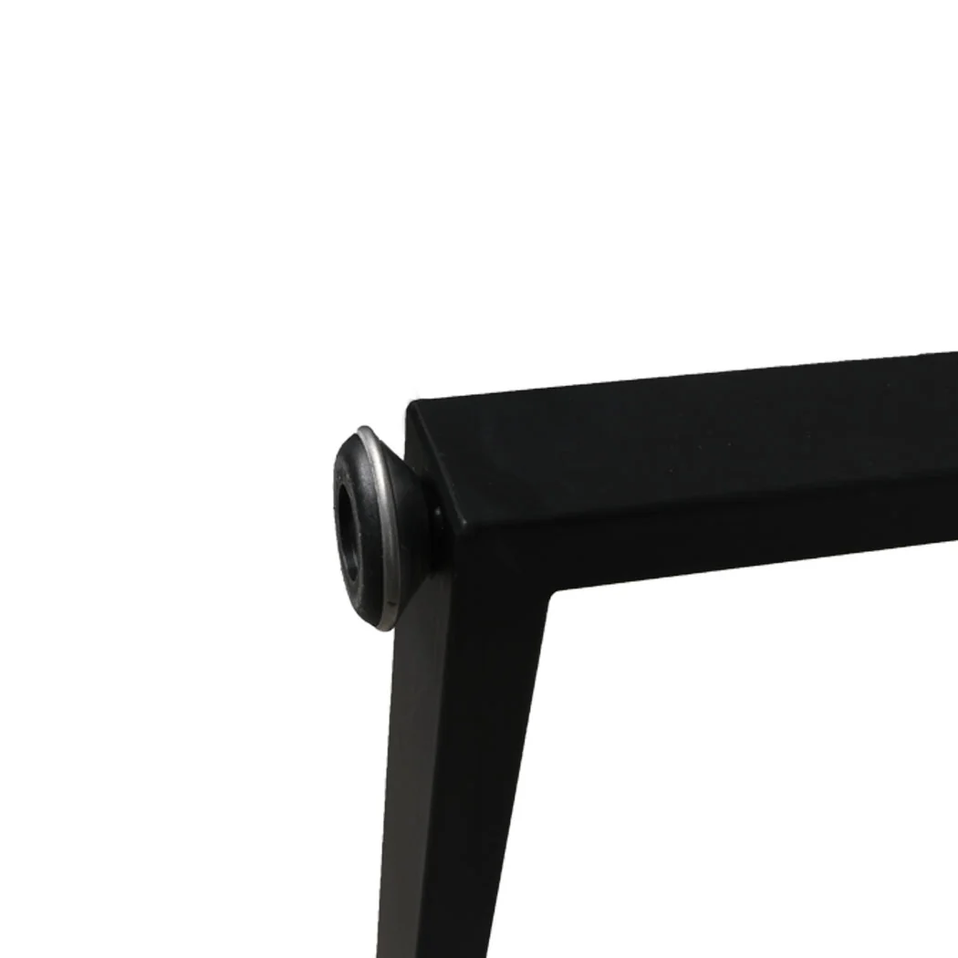 Levede Office Desk Computer Laptop Desks Black - Image 4