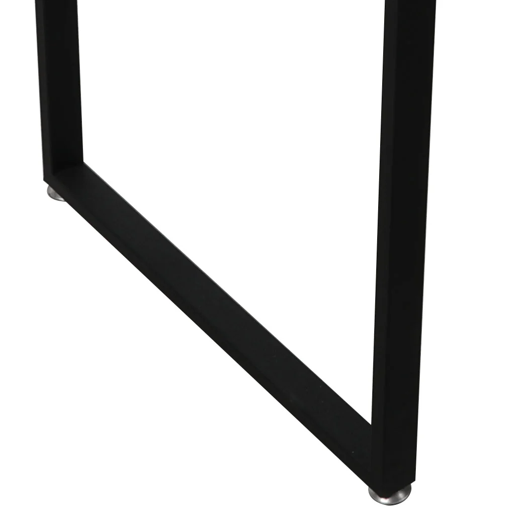 Levede Office Desk Computer Laptop Desks Black - Image 5