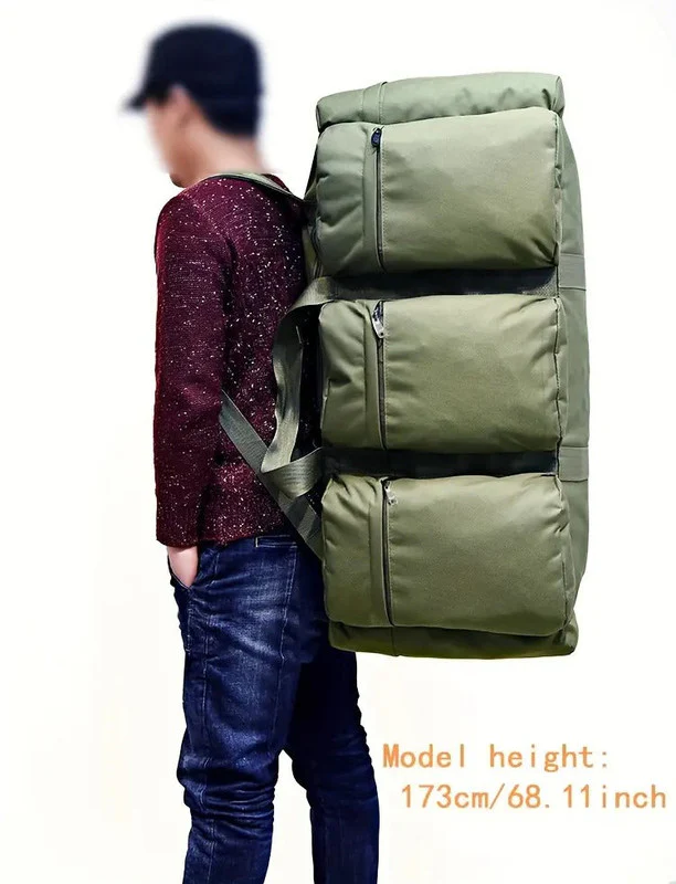 Military Duffel Backpack 80L Outdoor Travel Bag - Image 3