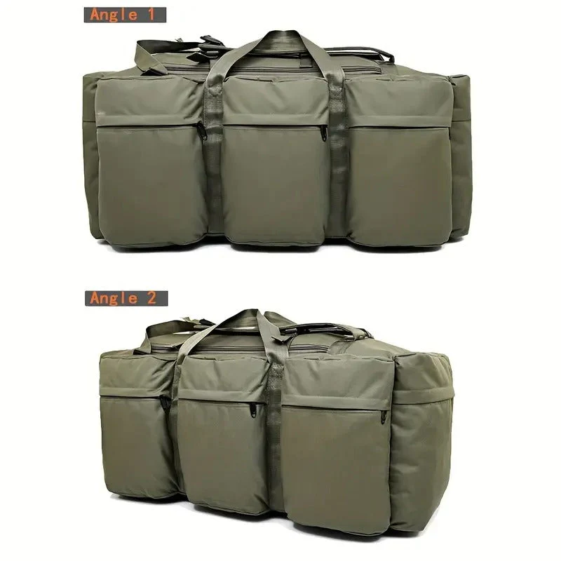 Military Duffel Backpack 80L Outdoor Travel Bag - Image 4