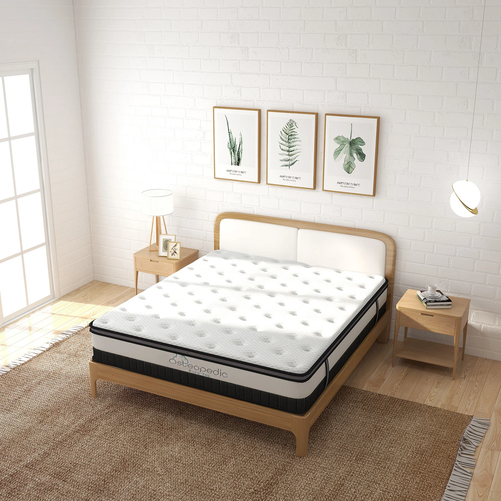 Osteopedic Euro Top Pocket Spring Mattress - King - Image 7