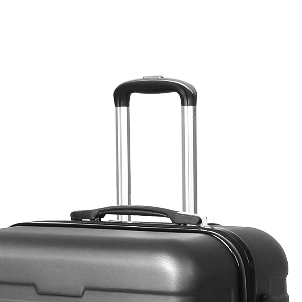 Slimbridge 3PC Luggage sets Suitcase Dark Grey - Image 4