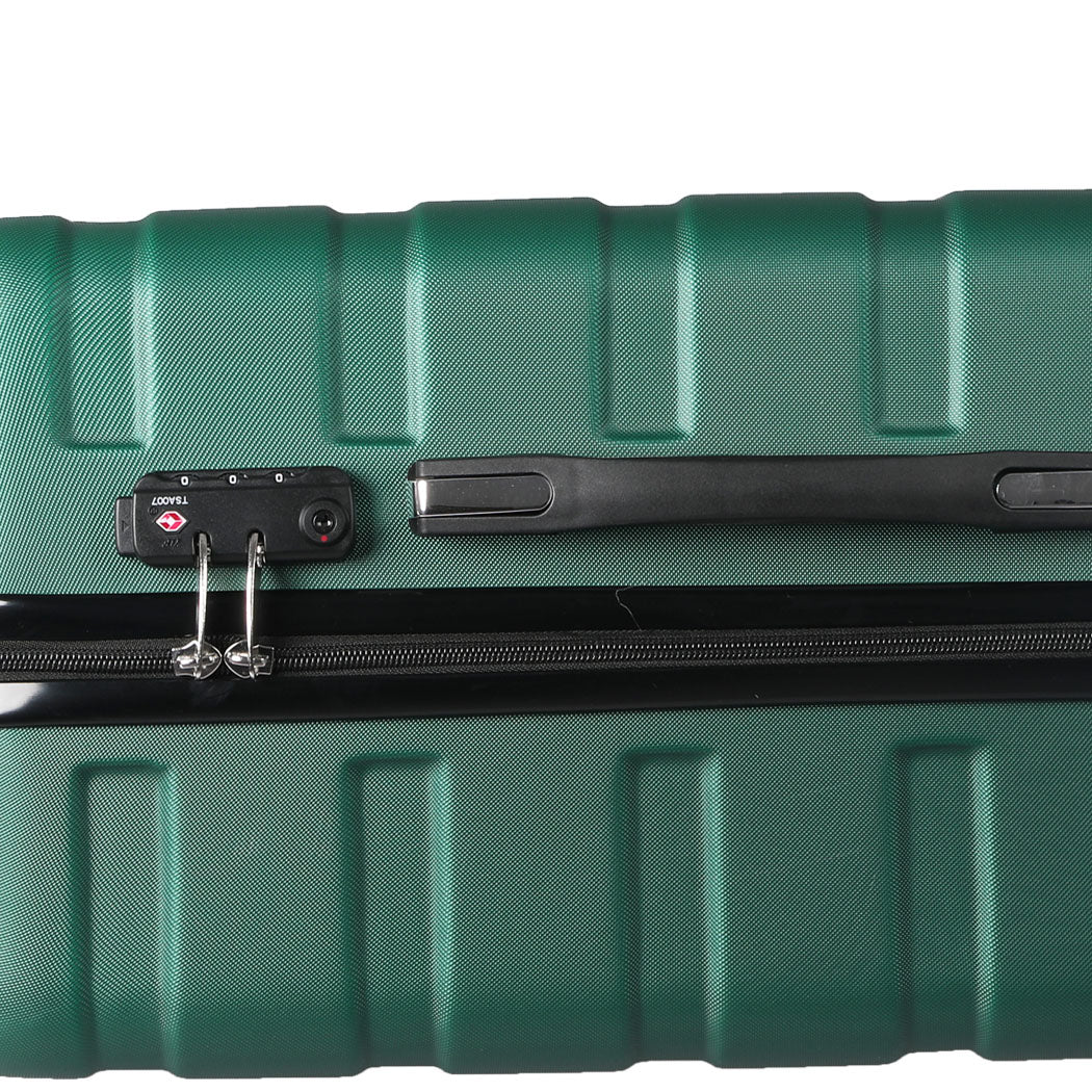 Slimbridge 3PC Luggage sets Suitcase Green - Image 5